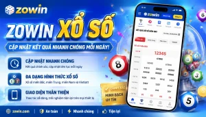 ZOWIN xoso mobile experience