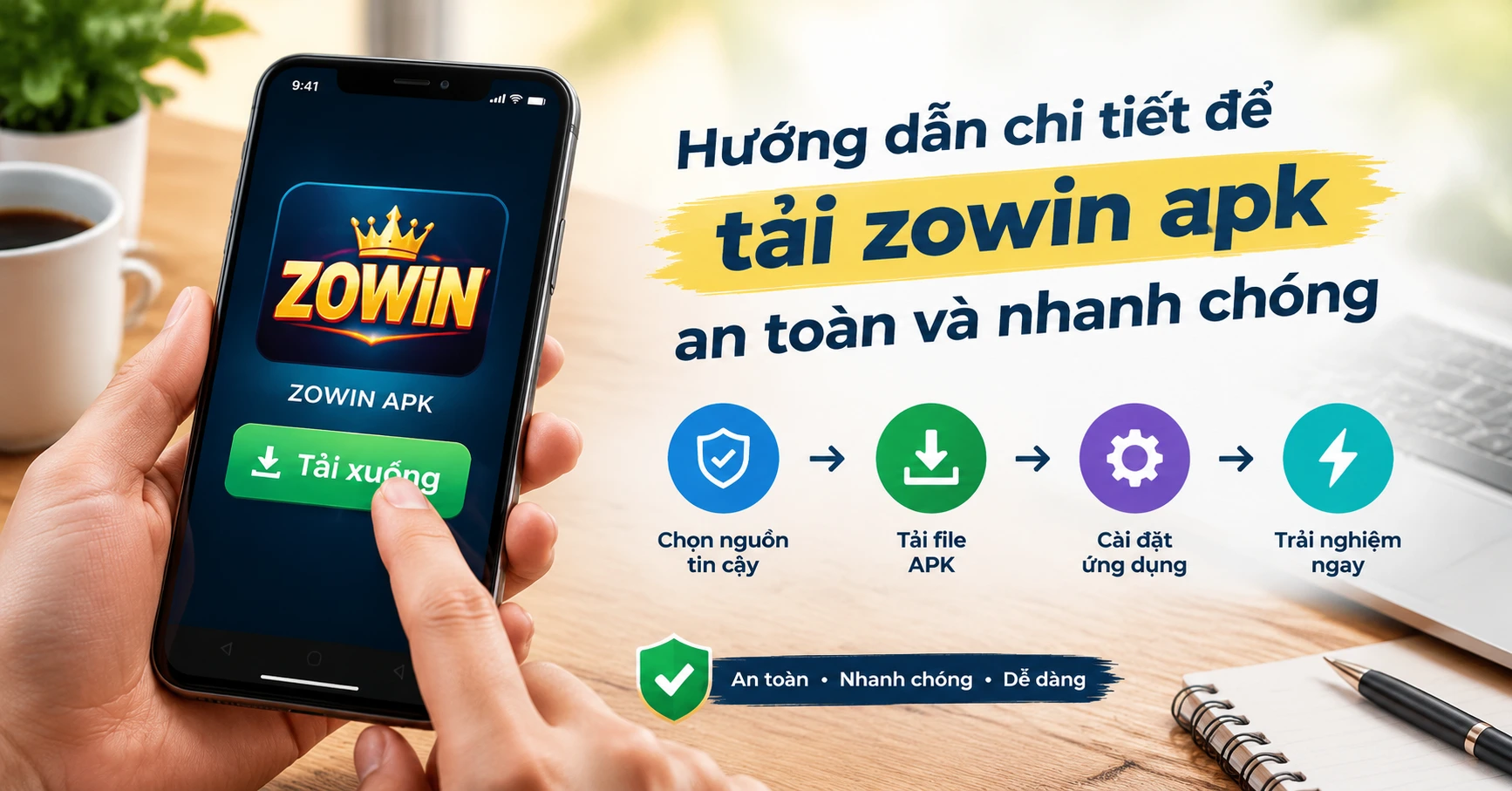 Hướng dẫn chi tiết để tải zowin apk an toàn và nhanh chóng - image 1 Hướng dẫn chi tiết để tải zowin apk an toàn và nhanh chóng - image 1